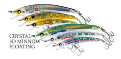 Yo-Zuri Crystal 3D Minnow Lures