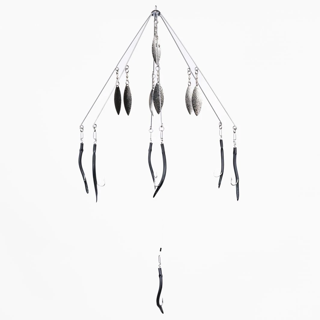 9er's Lures 6 Arm Tube Or Shad Umbrella Rig