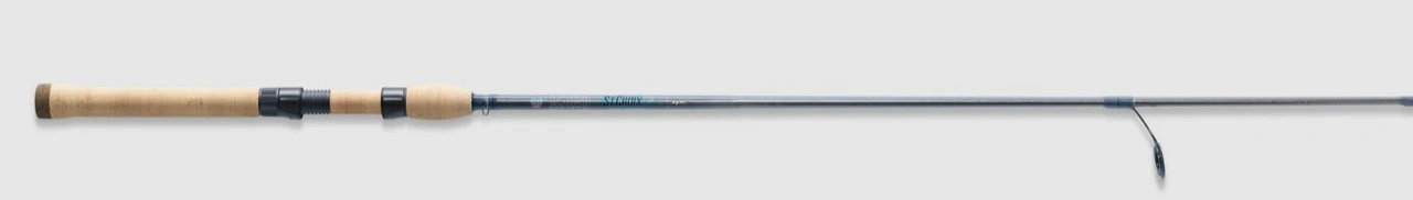 St. Croix Avid Series 6'6" Medium Fast (2pc) Spinning Rod AVS66MF2 - Black