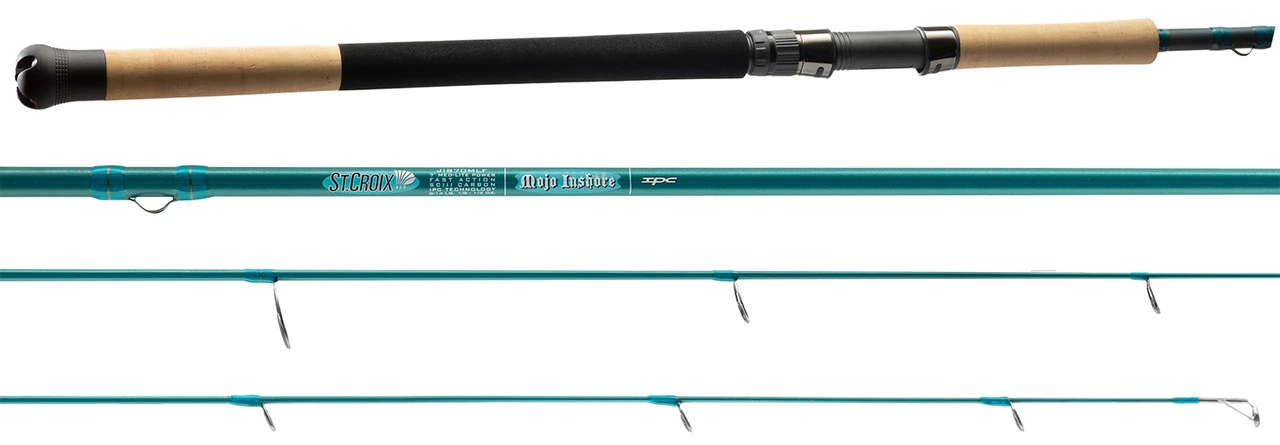 St. Croix JIS76MHF Mojo Inshore Spinning Rod