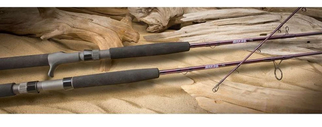 St. Croix Mojo Jig Rods - 6' 6" Medium Heavy - Red - Image 2