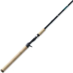 St. Croix Premier 6'6" Medium Fast Casting Rod PC66MF - Black/Cork/Multi