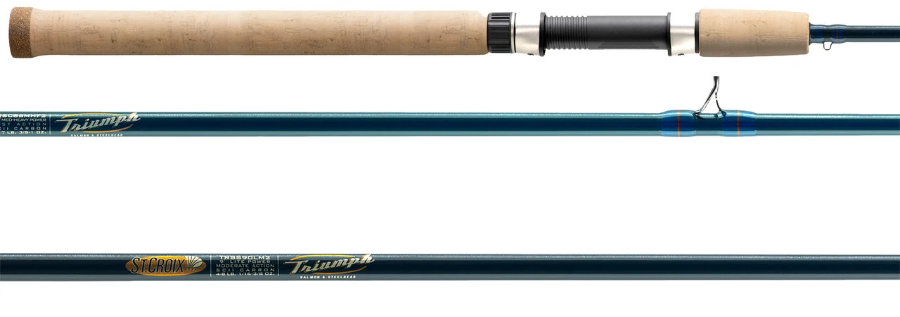 St. Croix Triumph Salmon & Steelhead Spinning & Casting Rods - Image 2